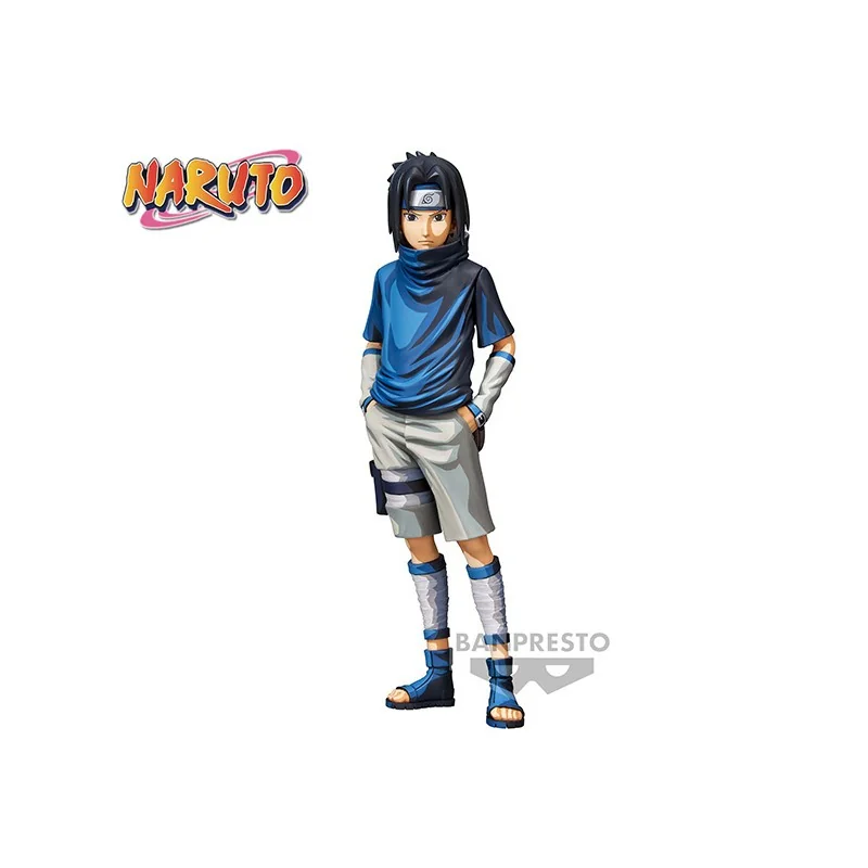 Artistique Pièce pour étagère: Figurine Naruto Grandista Uchiha Sasuke 2 Manga Dimensions 24cm -W97