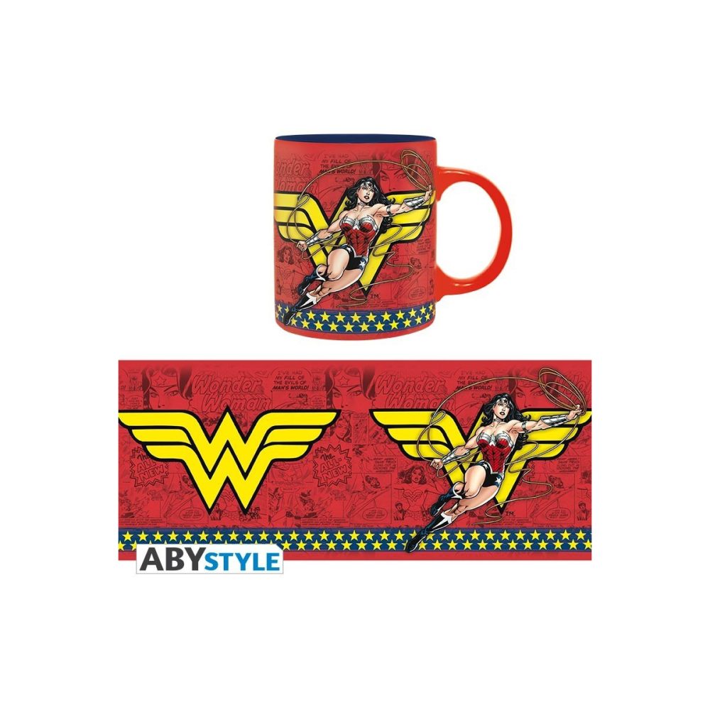 Belle déco style geek: Mug Wonder Woman Action 320 ml