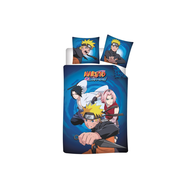 Belle Design look soigné: NARUTO - Parure de lit 140X200 - '100% Coton'