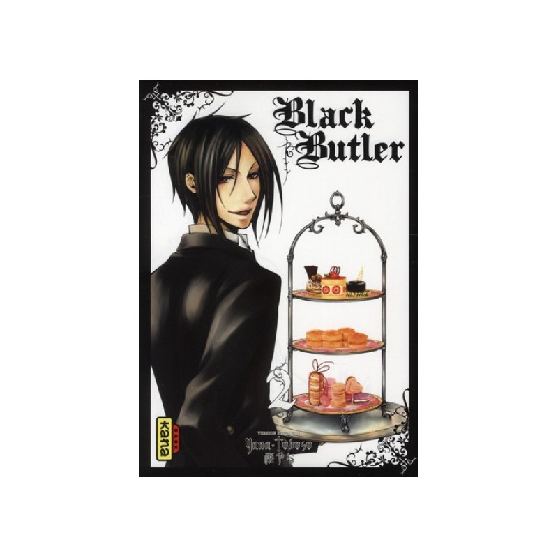 Décoration style geek: black butler tome 2