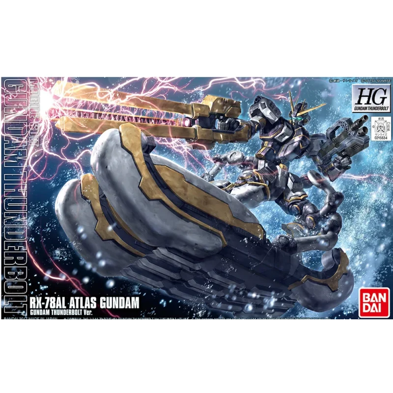 Artistique Création look original: Gunpla GUNDAM - Model Kit - HG 1/144 - Atlas Thunderbolt - 13CM