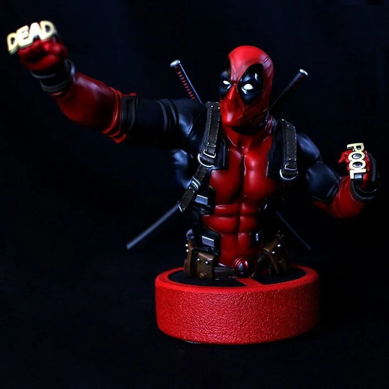 Figurine collection pour déco: Marvel buste 1/6 Deadpool 16 cm