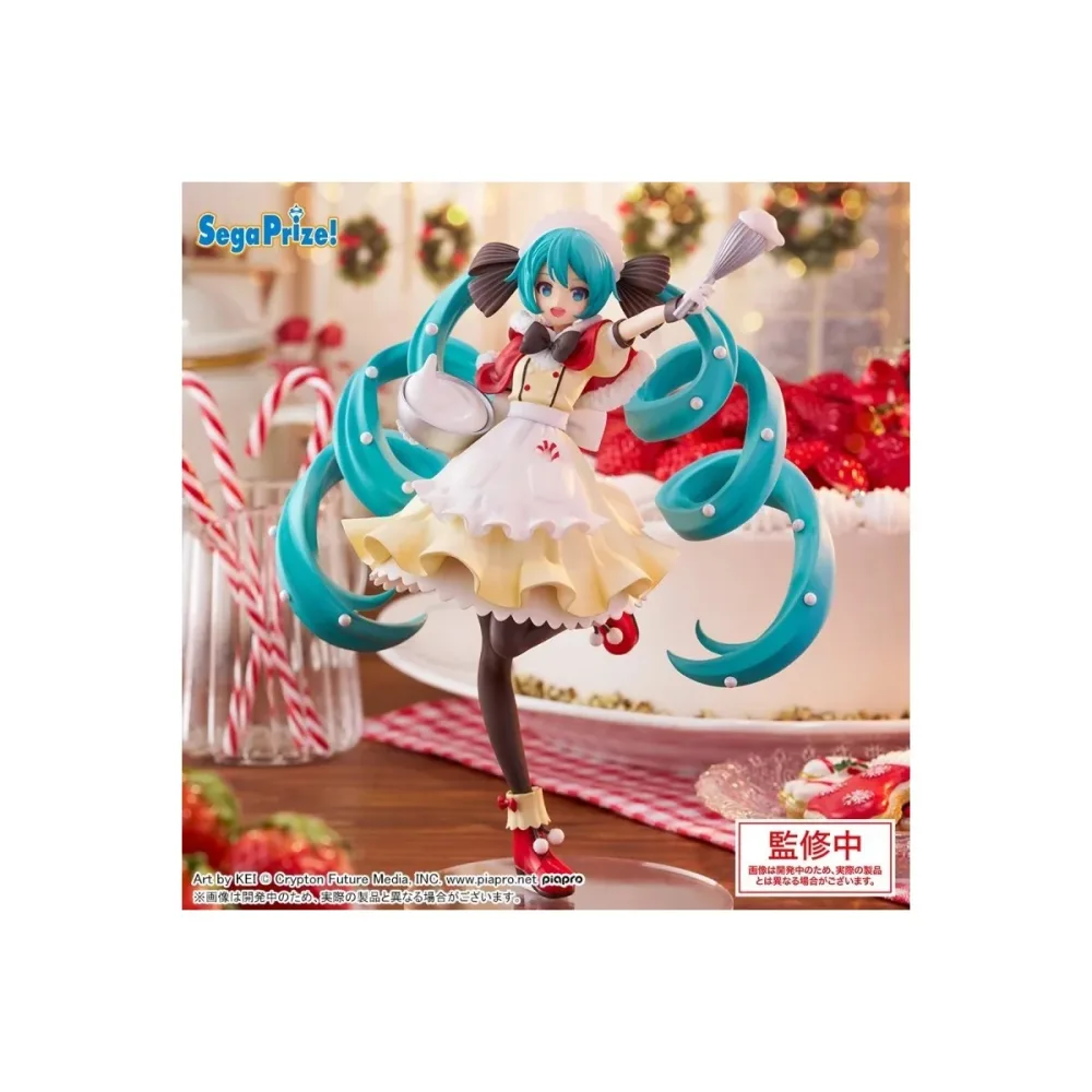 Créative Statue coin collection: Figurine Hatsune Miku Christmas 2025 - Luminasta