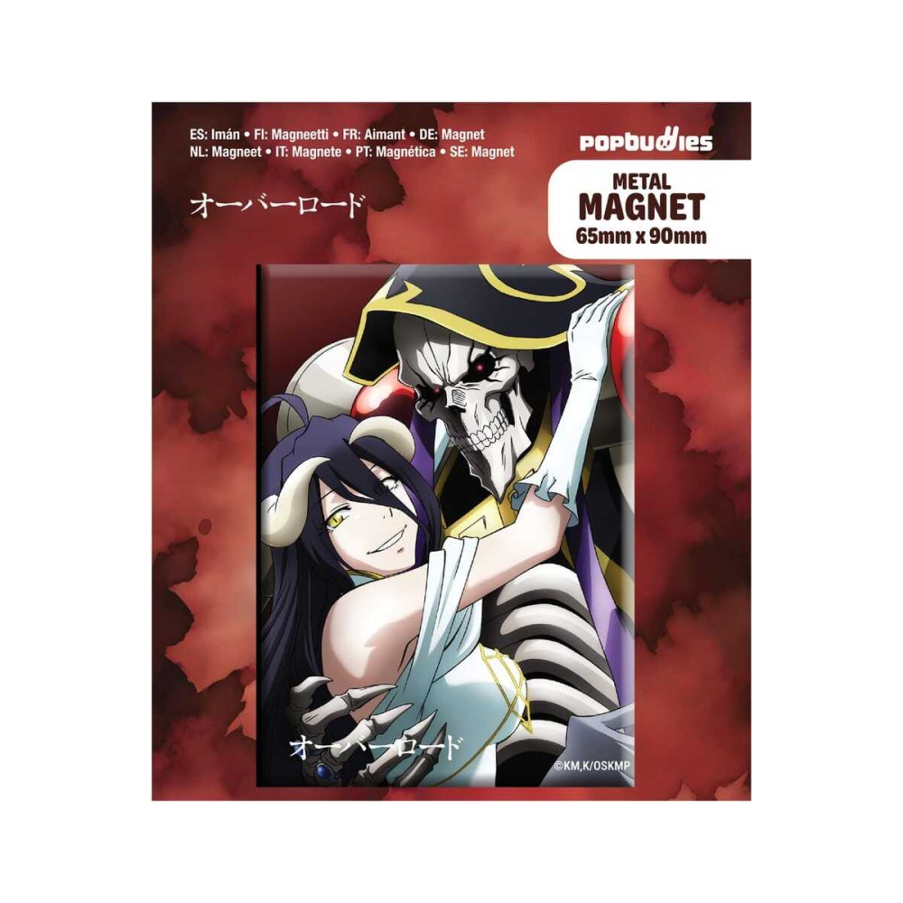 Belle Univers déco sympa: Overlord aimant Albedo & Ainz