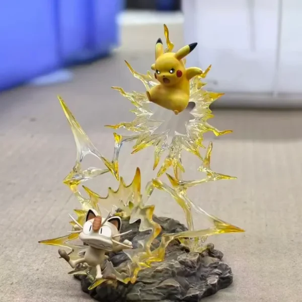 Objet déco sympa: [PREORDER] 1/20 Scale World Figure [PMT] – Pikachu & Meowth