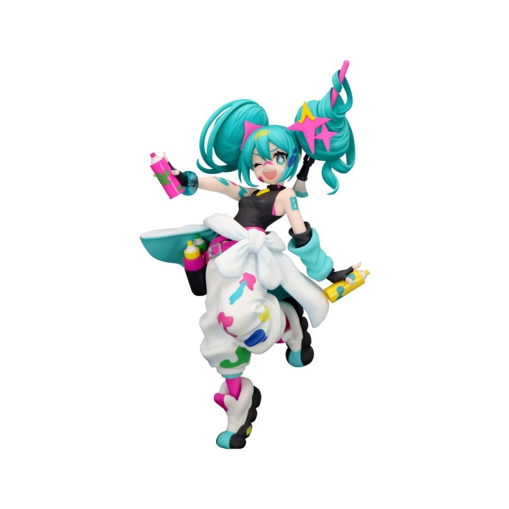 Classique Décoration: Figurine Hatsune Miku -Trio-Try-iT Miku Paint Girl 19 cm