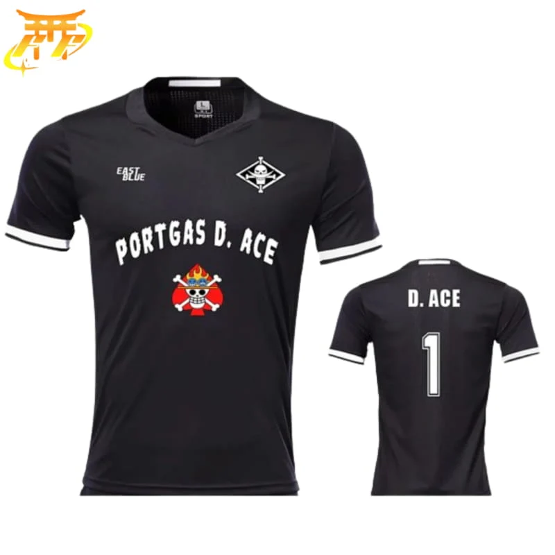 Pièce collection à exposer: Maillot de Foot Portgas D.Ace - One Piece™