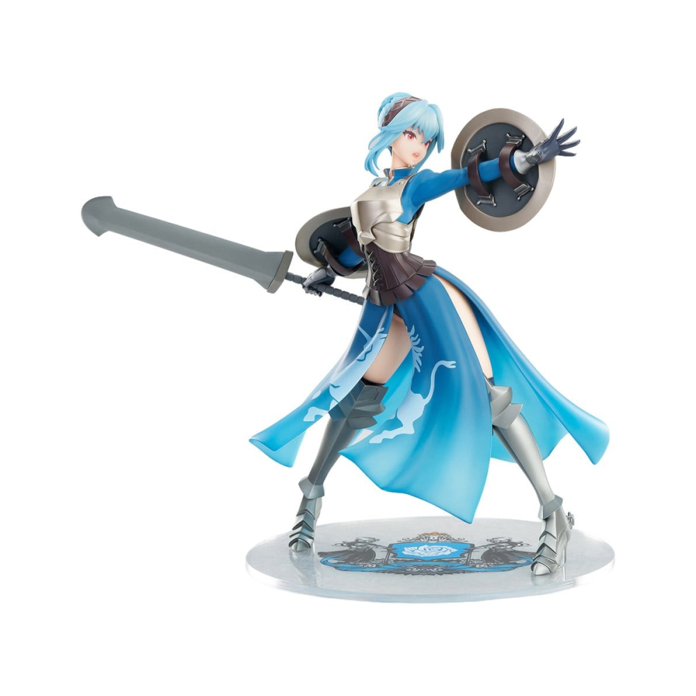 Statue coin collection: Figurine Limepie Series PVC Figure 1/8 Unicorn Overlord Virginia 23 cm