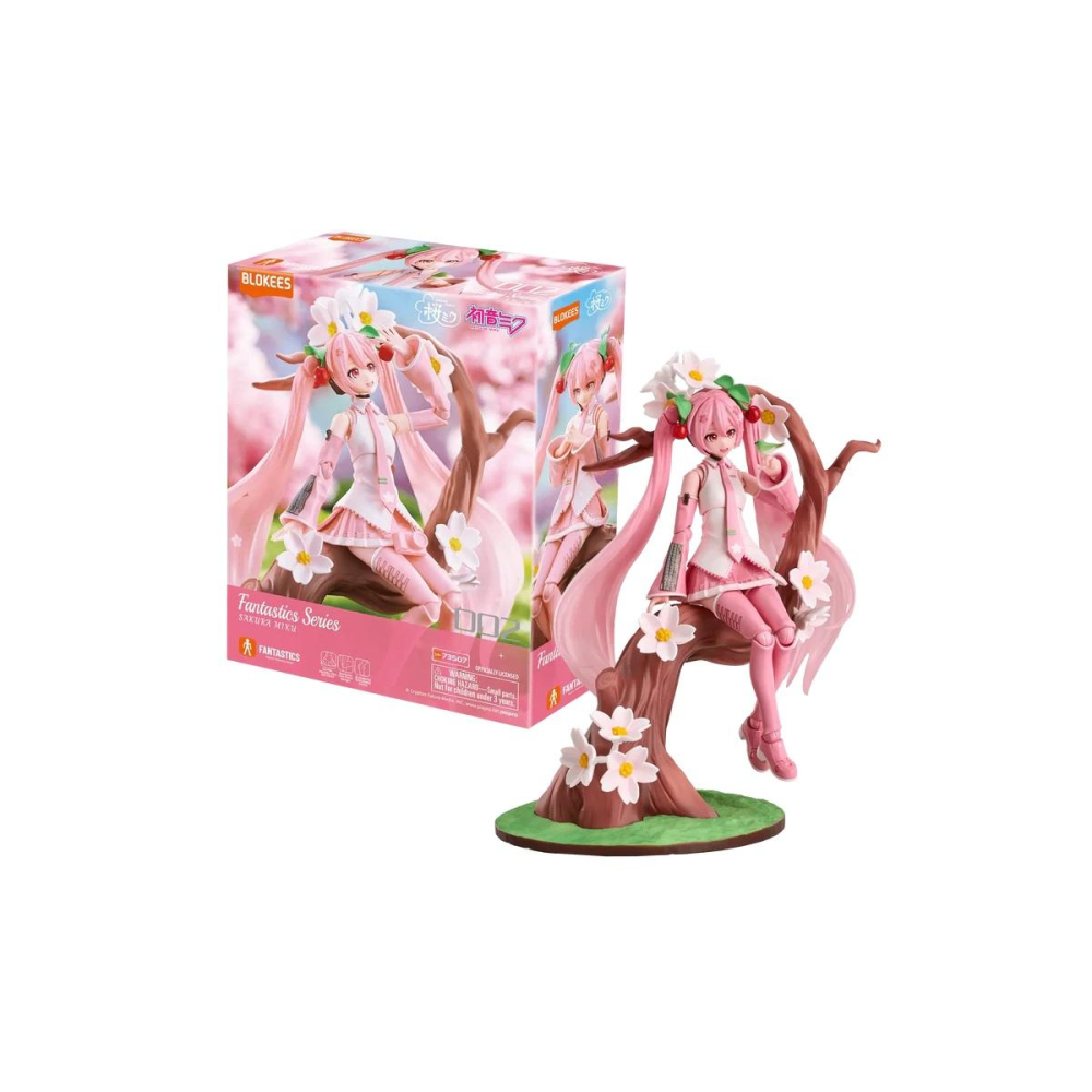 Moderne Décoration: Figurine Pop HATSUNE MIKU - Sakura Miku - Model Kit Fantastics Series Blokees