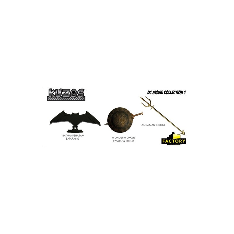 Design belle présence: Réplique 1/1 Kuzos dc movie replica (set 3 pcs)
