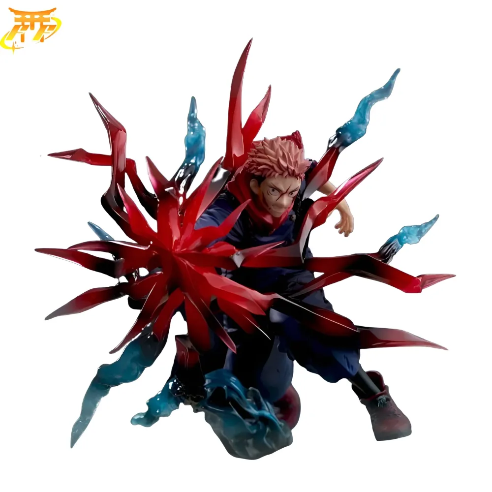 Objet vitrine pour bureau: Figurine Yuji Itadori "Black Flash" - Jujutsu Kaisen™