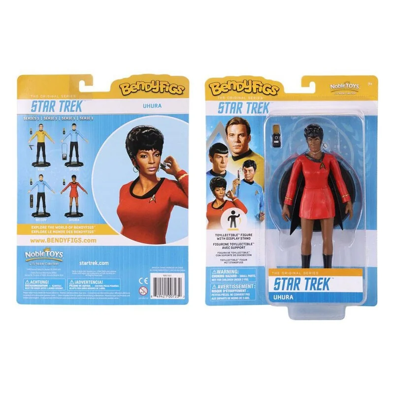 Charmante Décoration style geek: Star Trek figurine flexible Bendyfigs Uhura 19 cm
