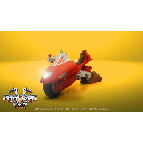 Déco esprit déco: Les Motards de l'espace ( Biker Mice ) véhicule Vinnie's Radical Rocket Sled 25 cm