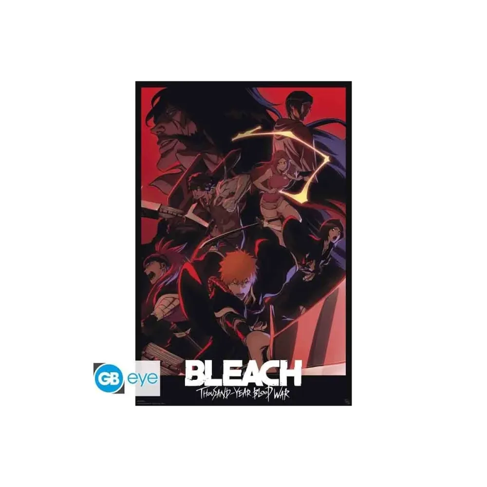 Belle Déco: Poster Bleach Key Art Groupe - Maxi Format