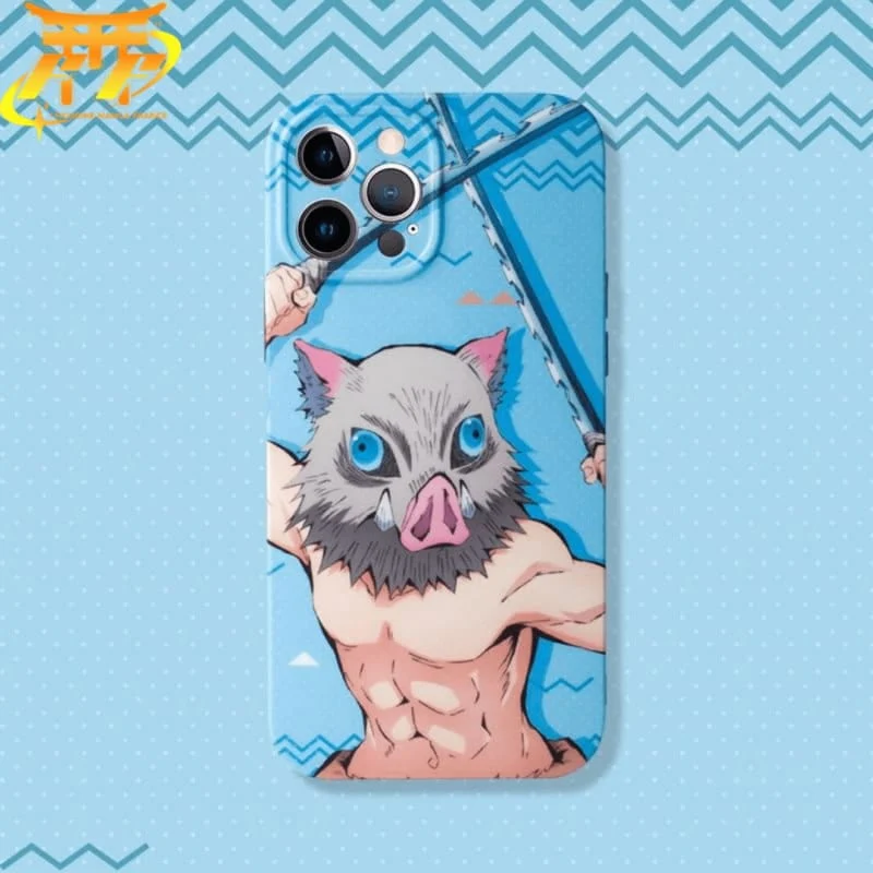 Joli modèle pour étagère: Coque iPhone Inosuke - Demon Slayer™