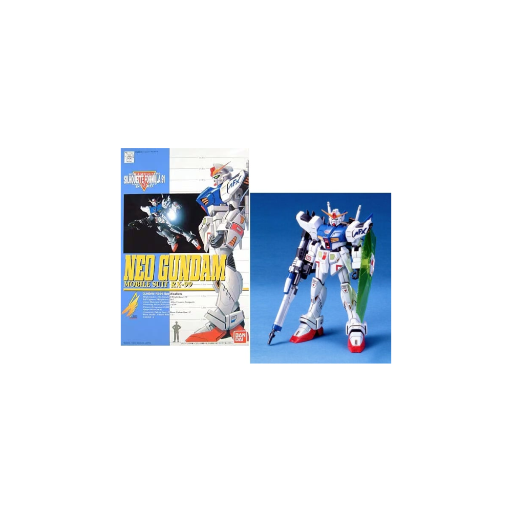 Pièce look original: Gunpla Gundam Silhouette Formula 91 - 1/100 RX-99 Neo Gundam - Model Kit
