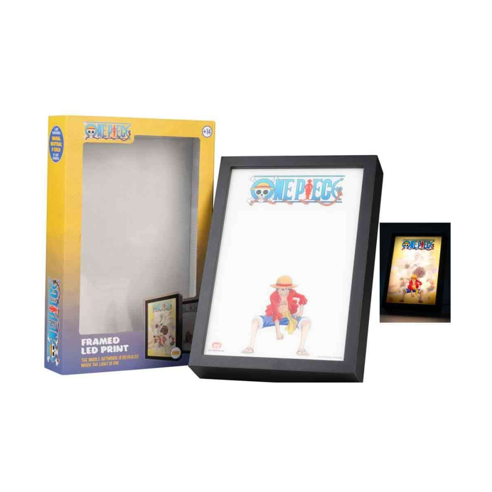 Collection style geek: One Piece - Backlit Framed Print