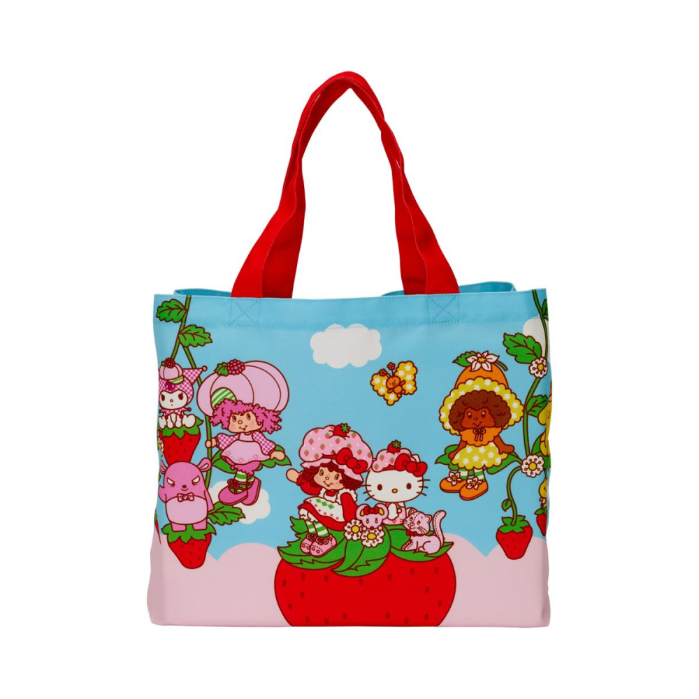 Collection pour étagère: SANRIO X CHARLOTTE AUX FRAISES - Tote Bag Canvas Loungefly