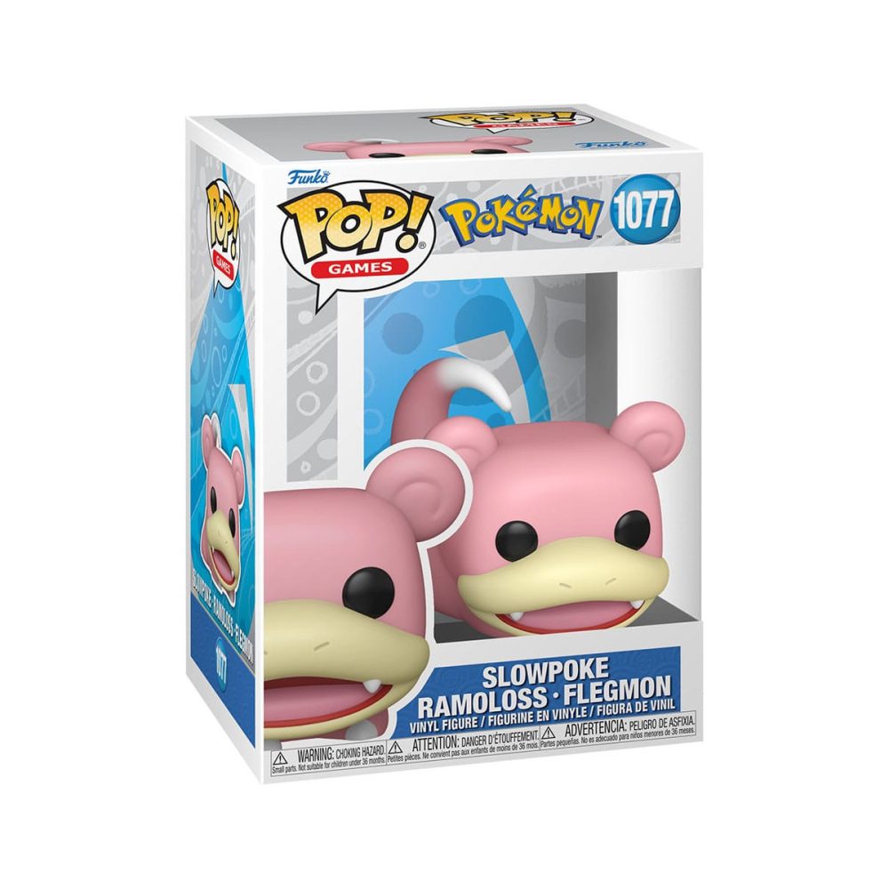 Pièce collection pour déco: Funko Pop! Games - Pokémon Ramoloss (Slowpoke) 845