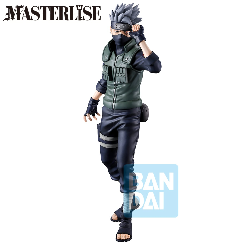 Classique Univers à exposer: NARUTO SHIPPUDEN - Kakashi Hatake Ichibansho - Figurine Kazekage Rescue Arc 25cm