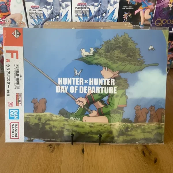 Hunter x Hunter - Poster cartonné A3 Gon Freecs - Ichiban Kuji Day of Departure (Lot F)