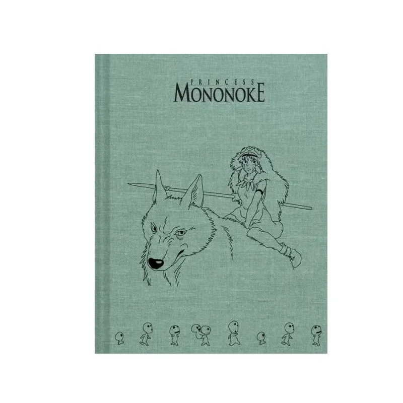 Charmante Déco: PRINCESSE MONONOKE - San - Carnet de Croquis Toilé