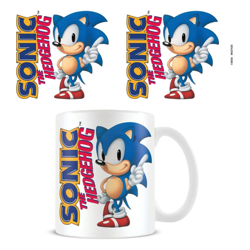Décoration belle présence: Sonic The Hedgehog mug Classic Gaming Icon