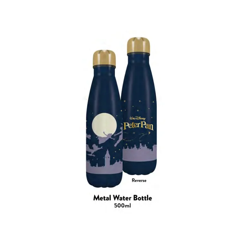Objet collection pour cadeau: DISNEY - Peter Pan - Bouteille d'eau Métal 500ml
