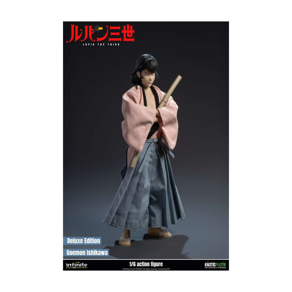 Soignée Déco vitrine déco: Lupin The 3rd The Italian Adventure Goemon Ishikawa Xiii 1/6 Action Figure Deluxe Edition