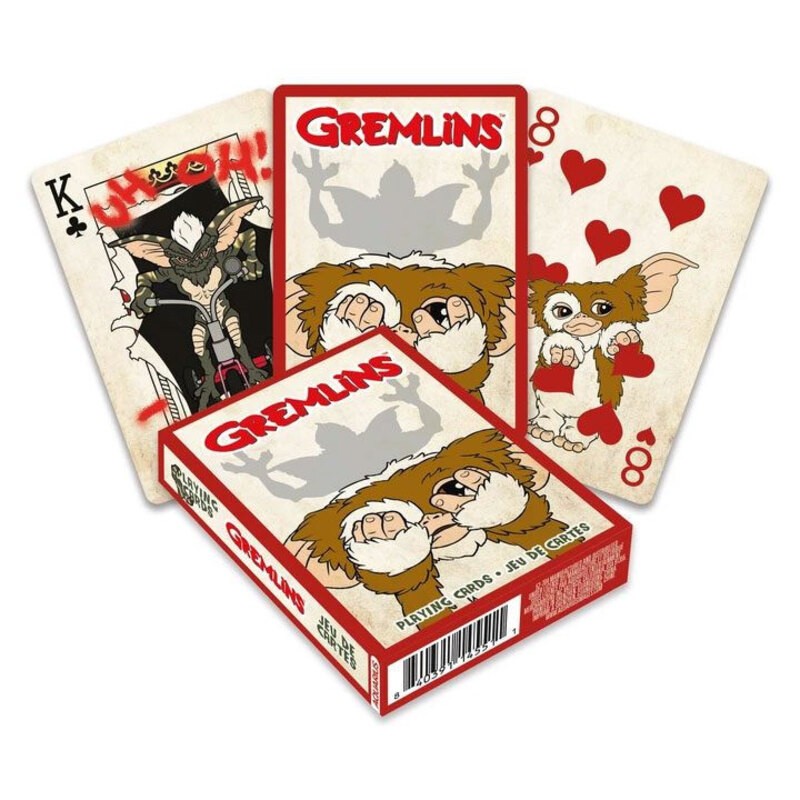 Compacte Figurine: Gremlins jeu de cartes à jouer Cartoon