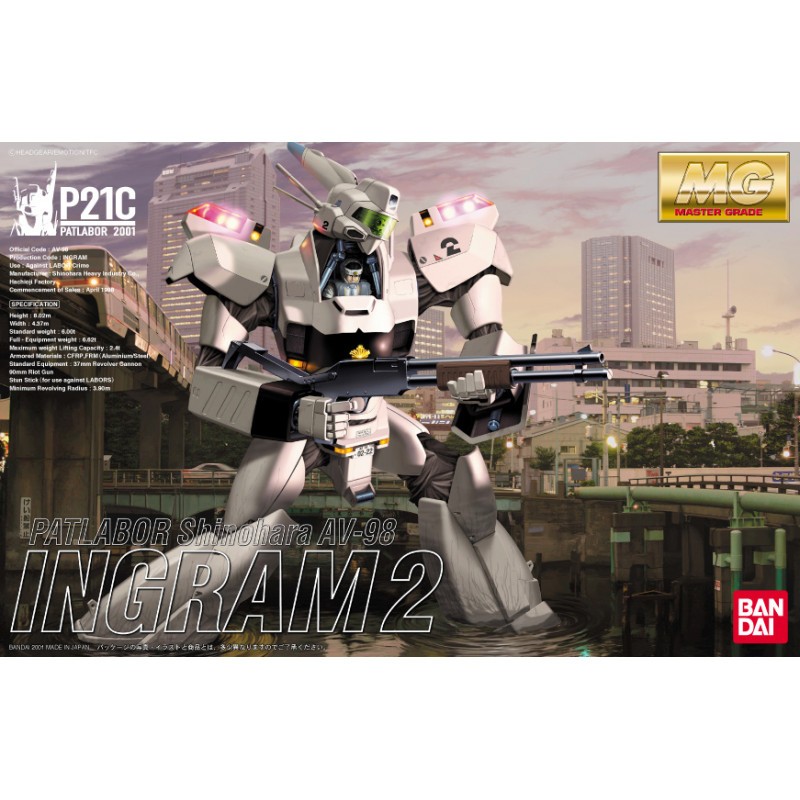 Décorative Design esprit collection: Gunpla Mg patlabor ingram 2