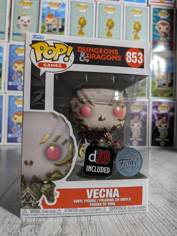 Funko pop Games Dungeons & Dragon #853 - Vecna (D20)
