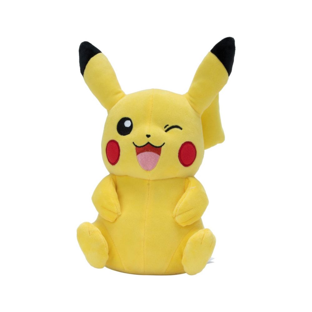 Artistique Vitrine: Peluche Pokémon Pikachu Winking 30 cm