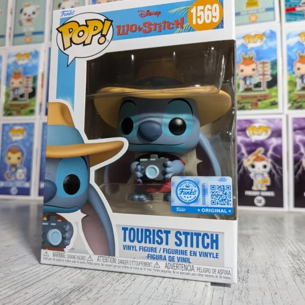 Funko Pop Disney #1569 - Tourist Stitch