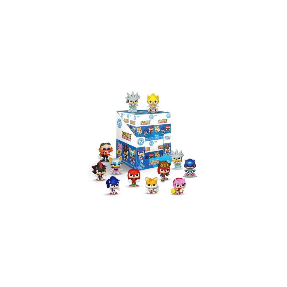 Charmante Figurine: SONIC THE HEDGEHOG - Mystery Minis (BOX 12 Figurines)