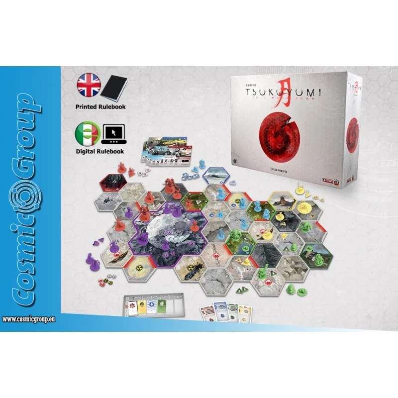 Objet vitrine pour vitrine: Jeu de plateau Tsukuyumi full moon down core game
