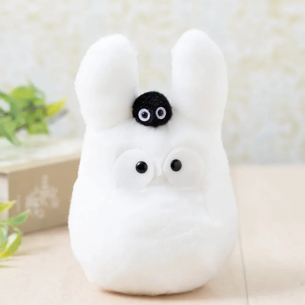 Charmante Style: Mon Voisin Totoro - Peluche Totoro Blanc & Noiraude - Beanbag