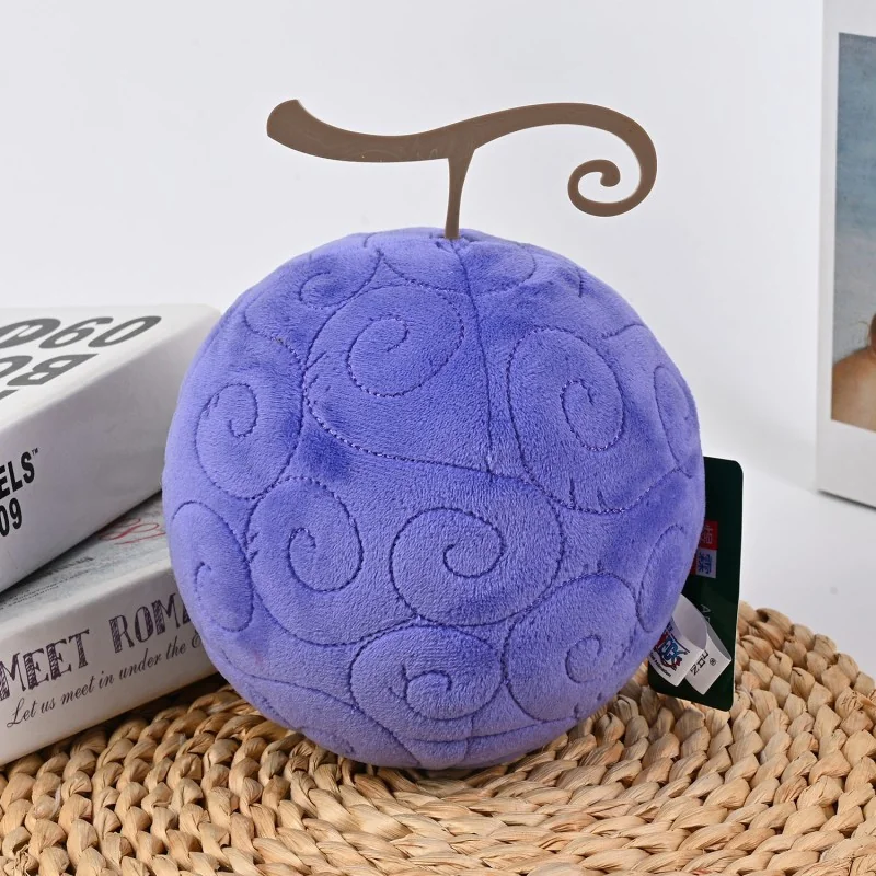 Objet déco sympa: One Piece - Peluche - Gum Gum Devil Fruit - Luffy 15 Cm (Size Exclusive Of The Fruit Stalk)