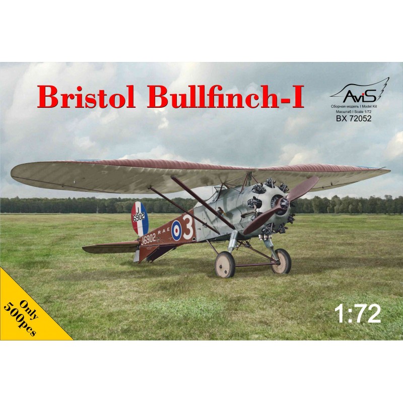 Belle Statue: Maquette Bristol Bullfinch - I parasol cantilever monoplan