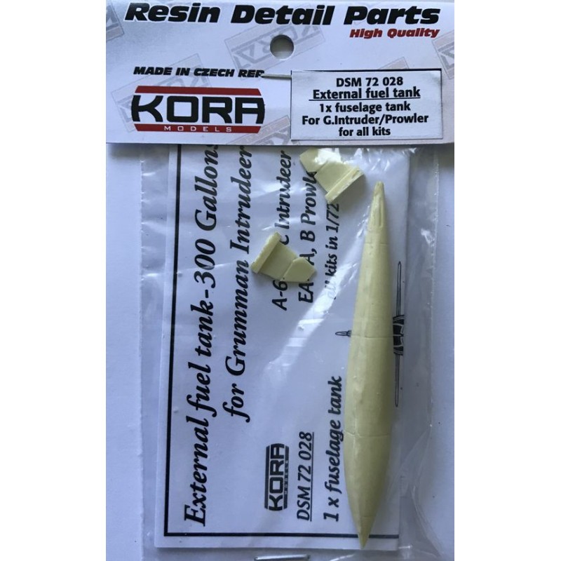 Compacte Univers: 1 x réservoir de carburant de fuselage pour Grumman A-6A/A-6E Intruder/Prowler (conçu pour être utilisé avec les kits Fujimi, Ha