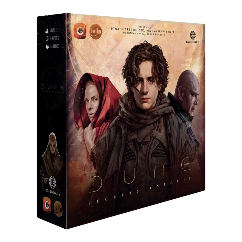 Pièce collection pour déco: Jeu de société Dune : secrets enfouis