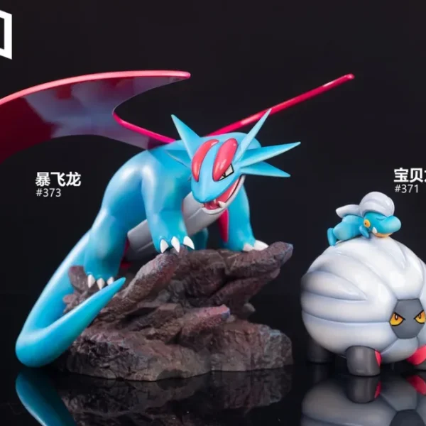 Belle pièce esprit collection: [PREORDER] 1/20 Scale World Figure [QINGKONG] – Bagon & Shelgon & Salamence