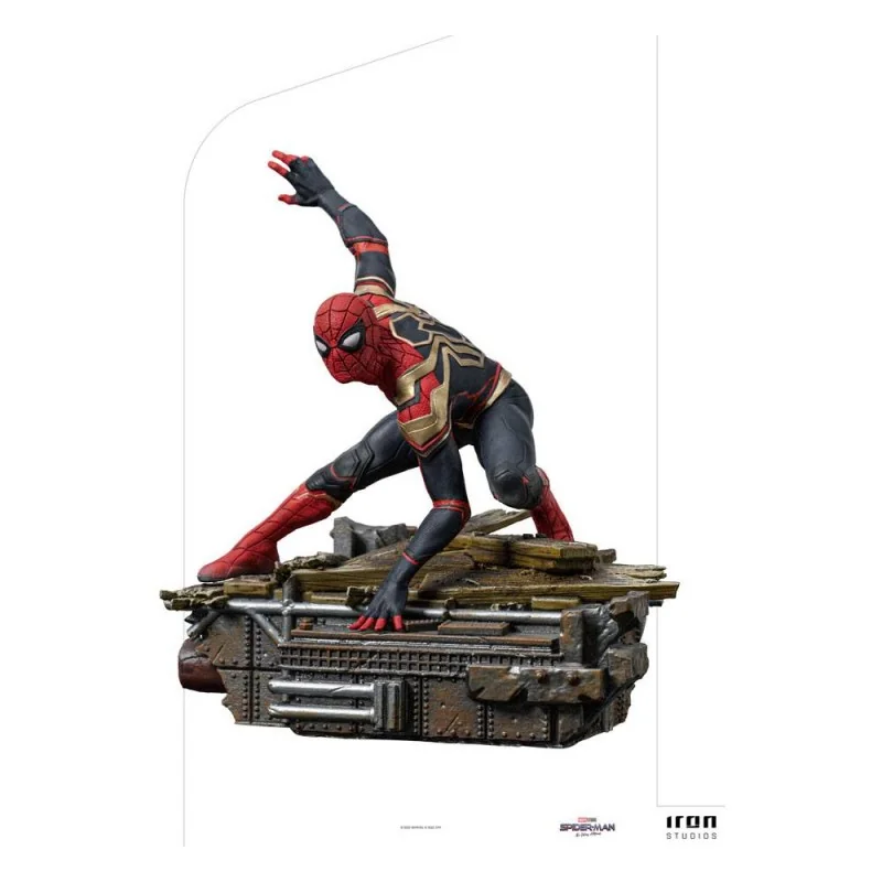 Soignée Miniature esprit collection: Figurine Spider-Man: No Way Home statuette BDS Art Scale Deluxe 1/10 Spider-Man Peter 1 19 cm