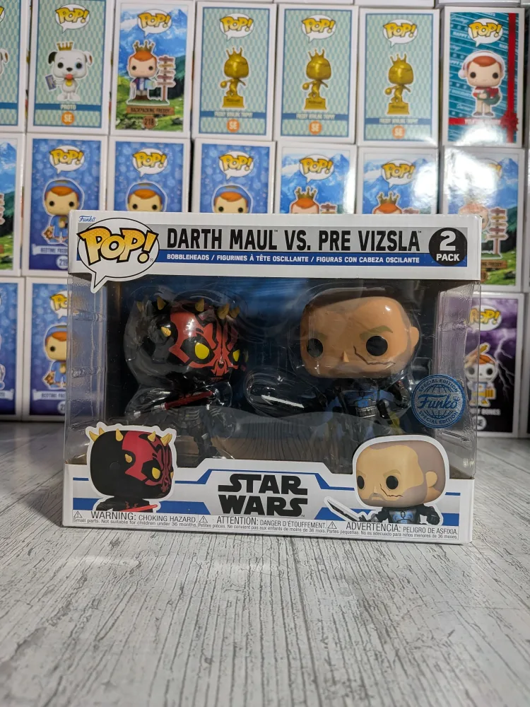 Funko pop Star Wars - Darth Maul vs Pre Vizsla