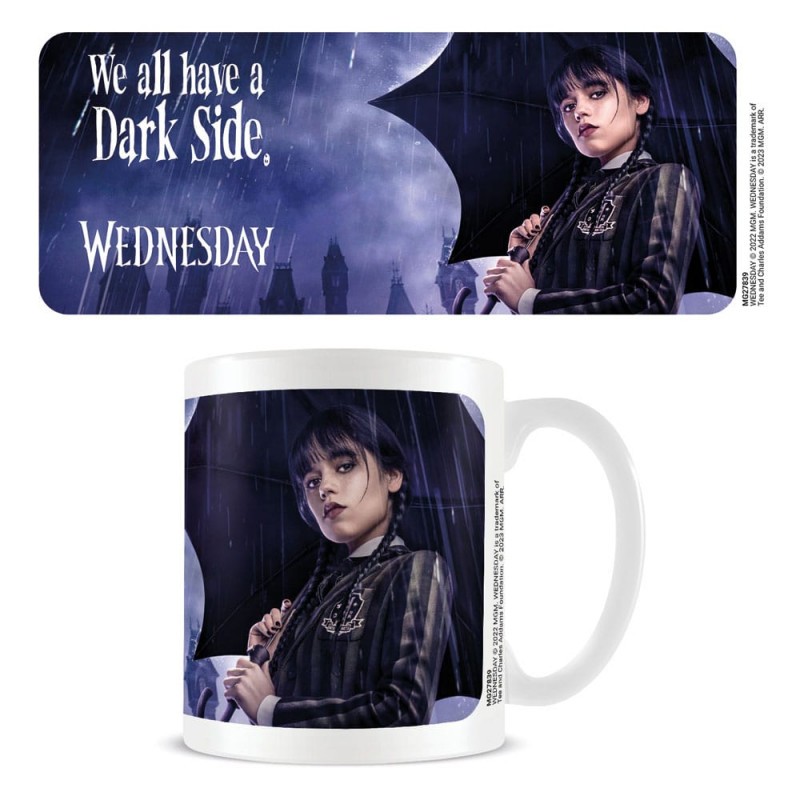 Compacte Objet: Wednesday mug Dark Side