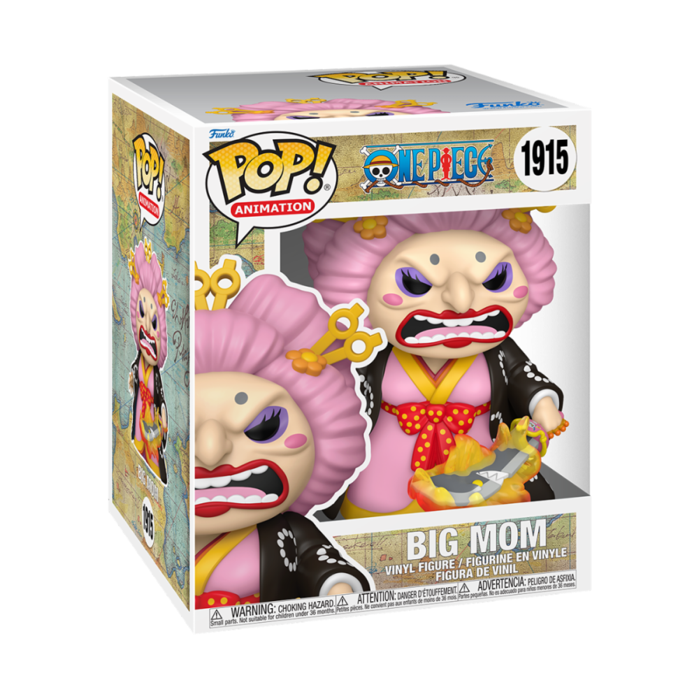 Pièce style rétro: Figurine Pop One Piece Pop Super Big Mom Kimono Chase