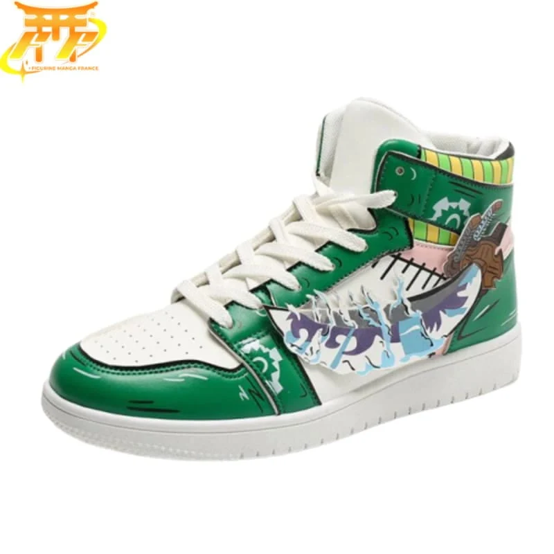 Joli modèle à exposer: Sneakers Zoro "Le Chasseur de Pirates" - One Piece™