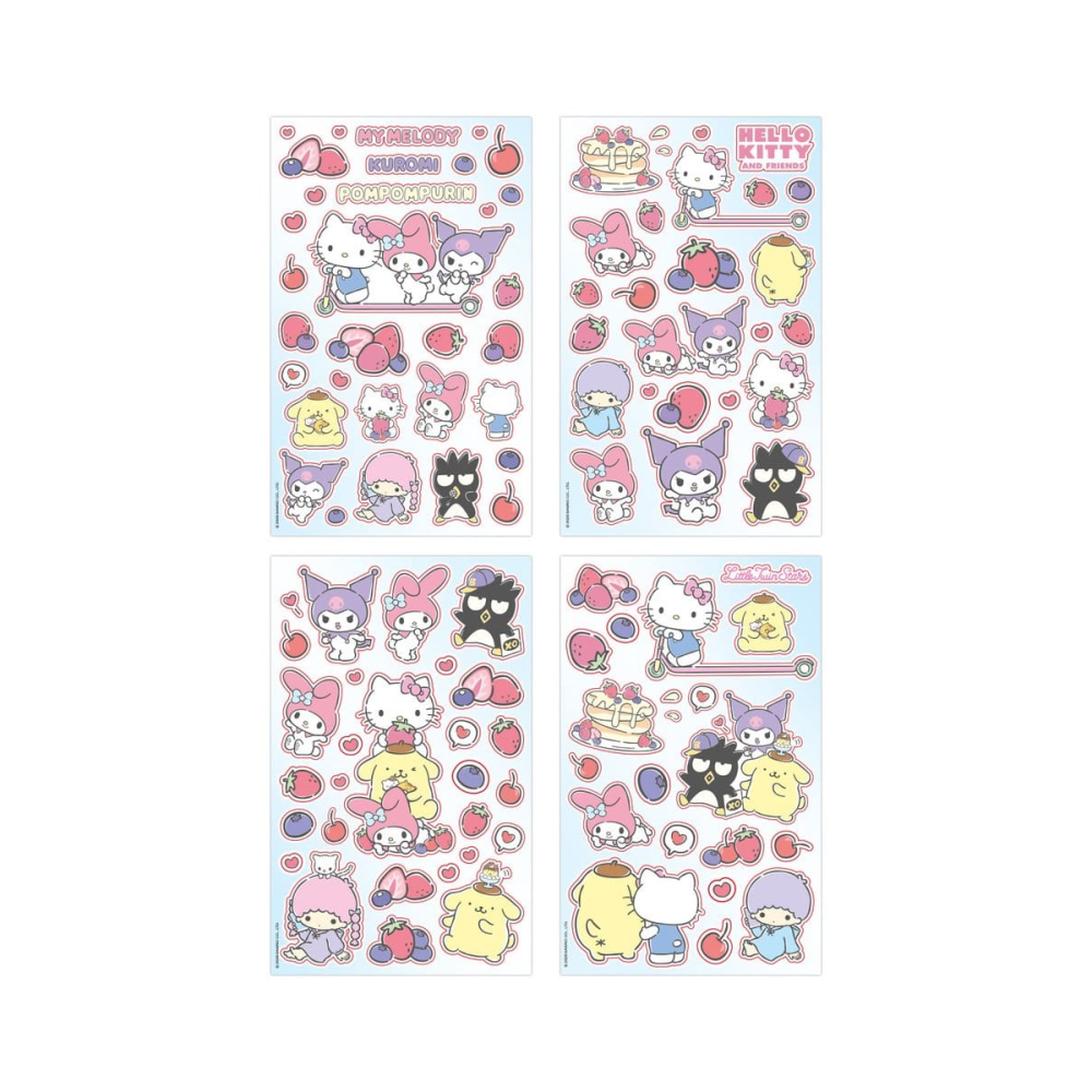 Pour étagère: Sanrio stickers Hello Kitty & Friends 02 Everyday