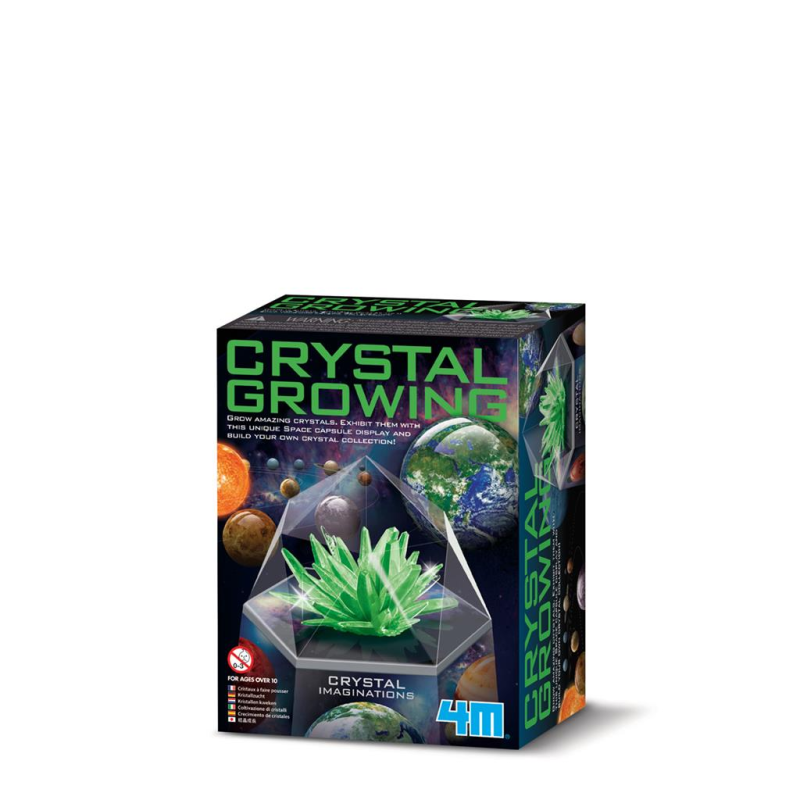 Créative Statue: Science in action: CRYSTAL GROWING - ESPACE / Vert