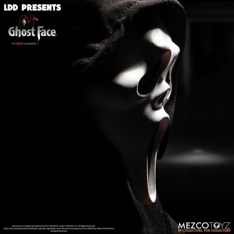 Joli modèle esprit collection: Scream Living Dead Dolls poupée Ghost Face 25 cm